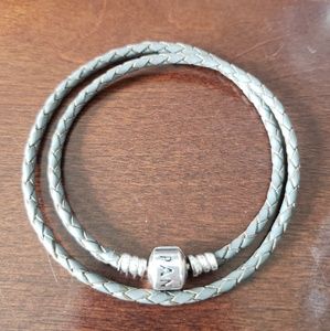 Pandora leather bracelet